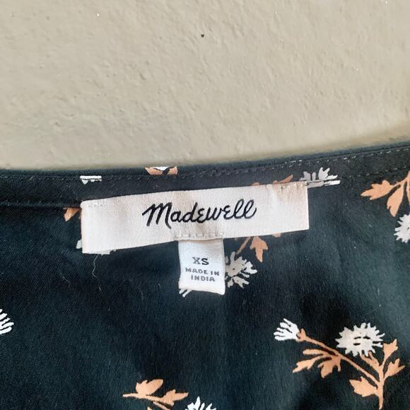 Madewell Floral Mini Dress XS Sophia Woodland Floral - Picture 10 of 14